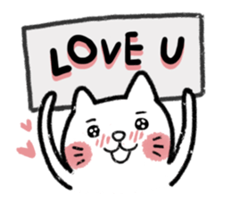 UglyCat with board Part1 sticker #5986956