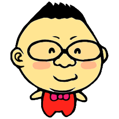 Fatso Kinchan of stickers