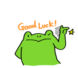 Frog Takashi -kun 2 sticker #5987325