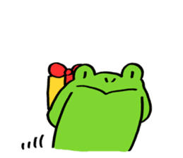Frog Takashi -kun 2 sticker #5987343