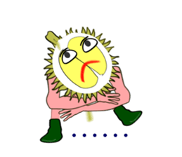 Durian sticker #5987369