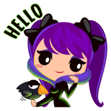 Gothic Girl, Regina sticker #5987520