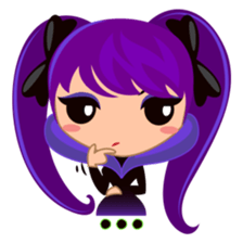 Gothic Girl, Regina sticker #5987521