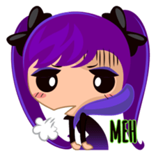 Gothic Girl, Regina sticker #5987530
