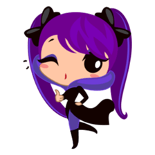Gothic Girl, Regina sticker #5987532