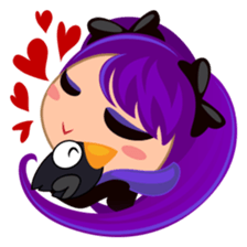 Gothic Girl, Regina sticker #5987536