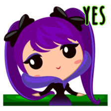 Gothic Girl, Regina sticker #5987540