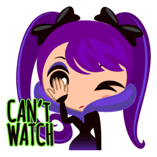 Gothic Girl, Regina sticker #5987542