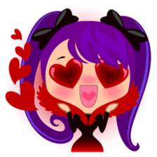 Gothic Girl, Regina sticker #5987548