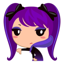 Gothic Girl, Regina sticker #5987549