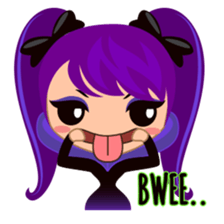 Gothic Girl, Regina sticker #5987554