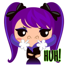 Gothic Girl, Regina sticker #5987558
