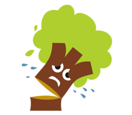 Nature, Sun and friends sticker #5987632