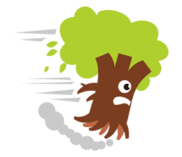 Nature, Sun and friends sticker #5987633