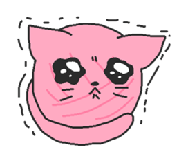 Wool Nyanko ball sticker #5987643