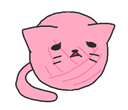 Wool Nyanko ball sticker #5987647