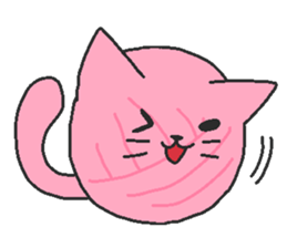 Wool Nyanko ball sticker #5987648