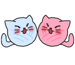 Wool Nyanko ball sticker #5987669