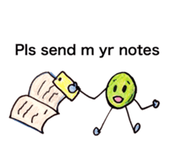 Let's study(English) sticker #5987887