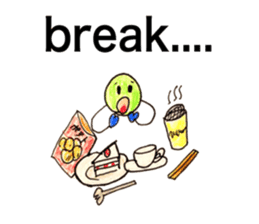 Let's study(English) sticker #5987914