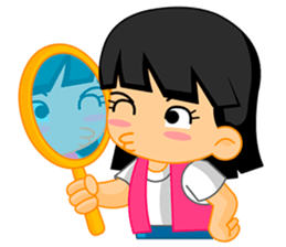 Vacation time sticker #5987935