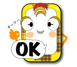 Checkered smartphone sticker #5988000