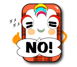 Checkered smartphone sticker #5988001