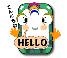 Checkered smartphone sticker #5988005