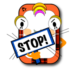 Checkered smartphone sticker #5988019