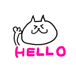 cat longlegs sticker #5988281