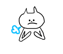 cat longlegs sticker #5988294