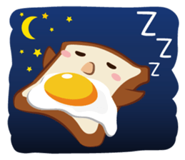 Toast chan!! sticker #5988649