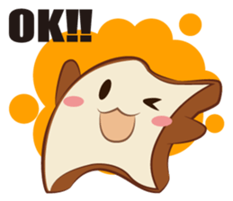 Toast chan!! sticker #5988659