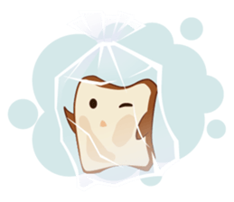 Toast chan!! sticker #5988664