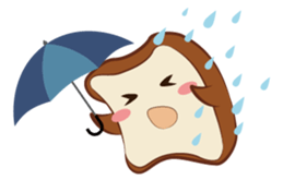 Toast chan!! sticker #5988669