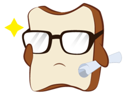 Toast chan!! sticker #5988671