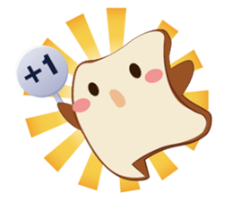 Toast chan!! sticker #5988676
