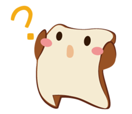 Toast chan!! sticker #5988679