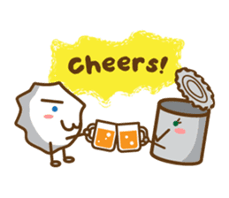 The Cute Garbage Family sticker #5988753