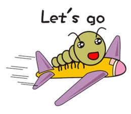 worm 2 sticker #5989001