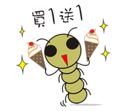 worm 2 sticker #5989002