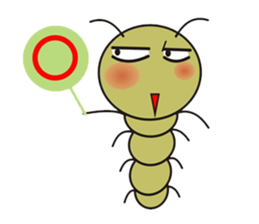 worm 2 sticker #5989010