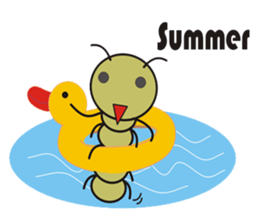 worm 2 sticker #5989011