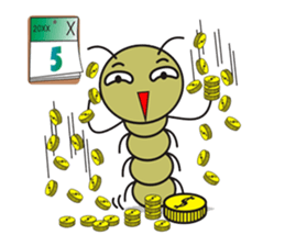 worm 2 sticker #5989014