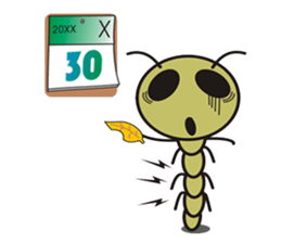 worm 2 sticker #5989015