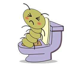 worm 2 sticker #5989017