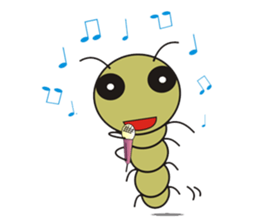 worm 2 sticker #5989020