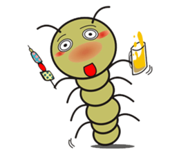 worm 2 sticker #5989021