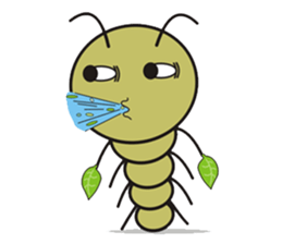 worm 2 sticker #5989024