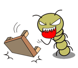 worm 2 sticker #5989028